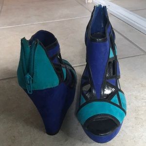 Colorful wedges